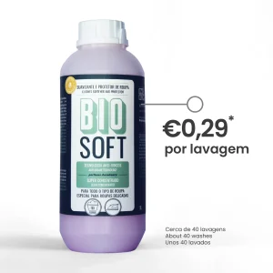 Amaciador e Anti-Vincos Para Roupa – BIOSOFT (1Litro) – Inokem