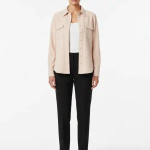 Casaco Camisa Feminino Camurça Rose - A.CULT / 38